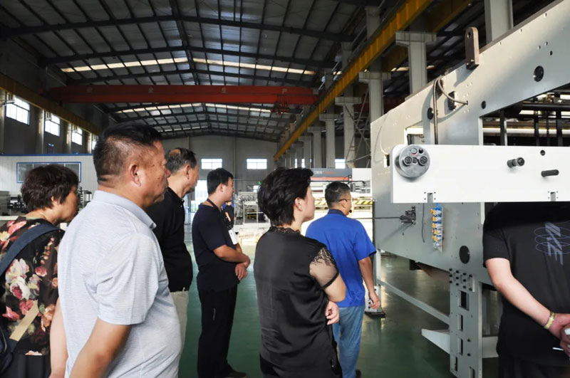 感恩有您，一路同行--熱烈歡迎保定包裝協(xié)會蒞臨信川參觀指導！