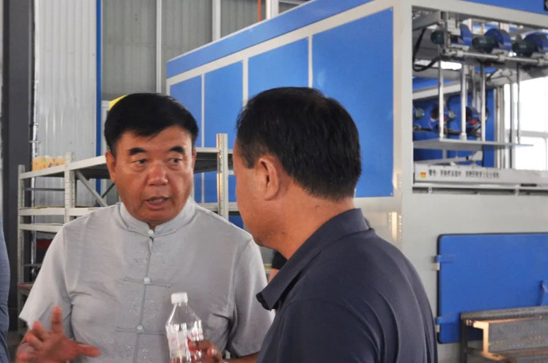 感恩有您，一路同行--熱烈歡迎保定包裝協(xié)會蒞臨信川參觀指導！