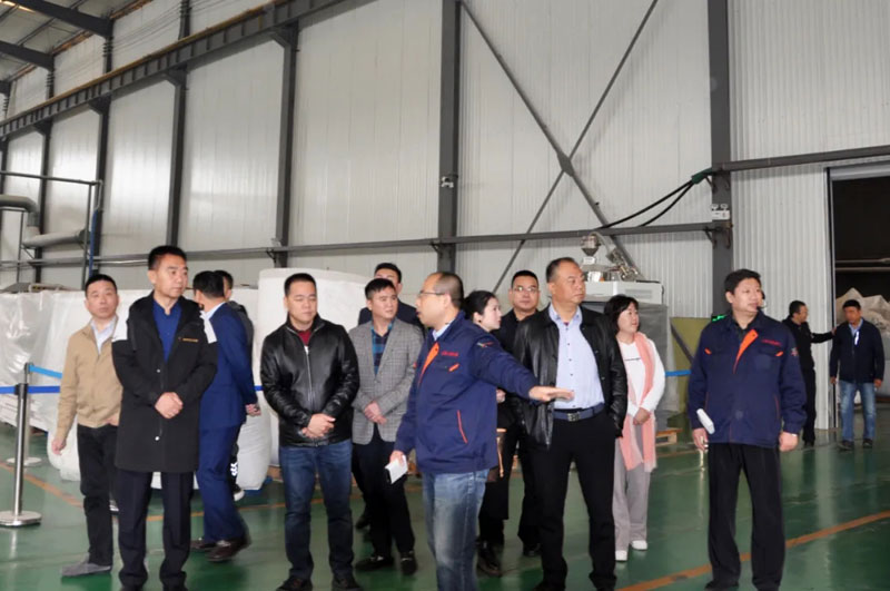 熱烈歡迎華商書(shū)院物流包裝聯(lián)盟蒞臨山東天利源參觀交流！