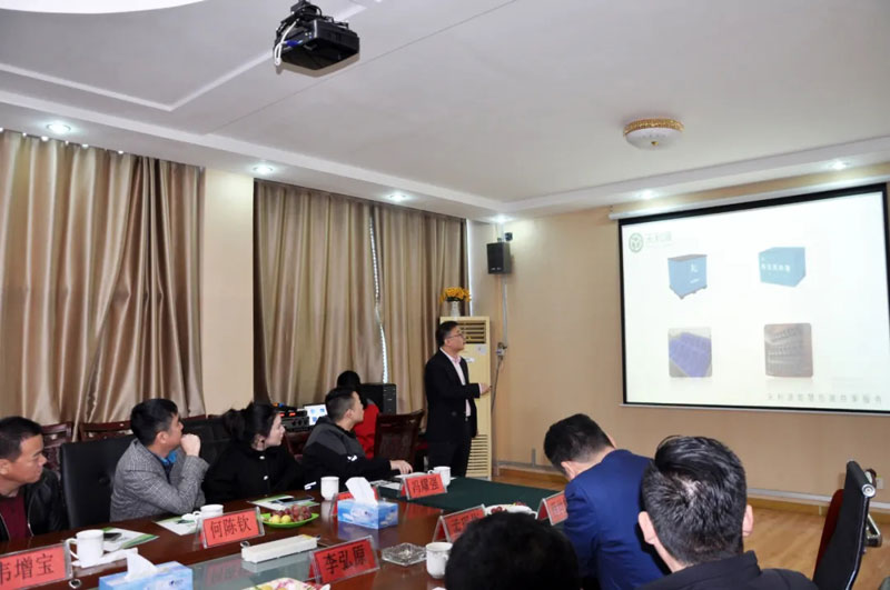 熱烈歡迎華商書(shū)院物流包裝聯(lián)盟蒞臨山東天利源參觀交流！